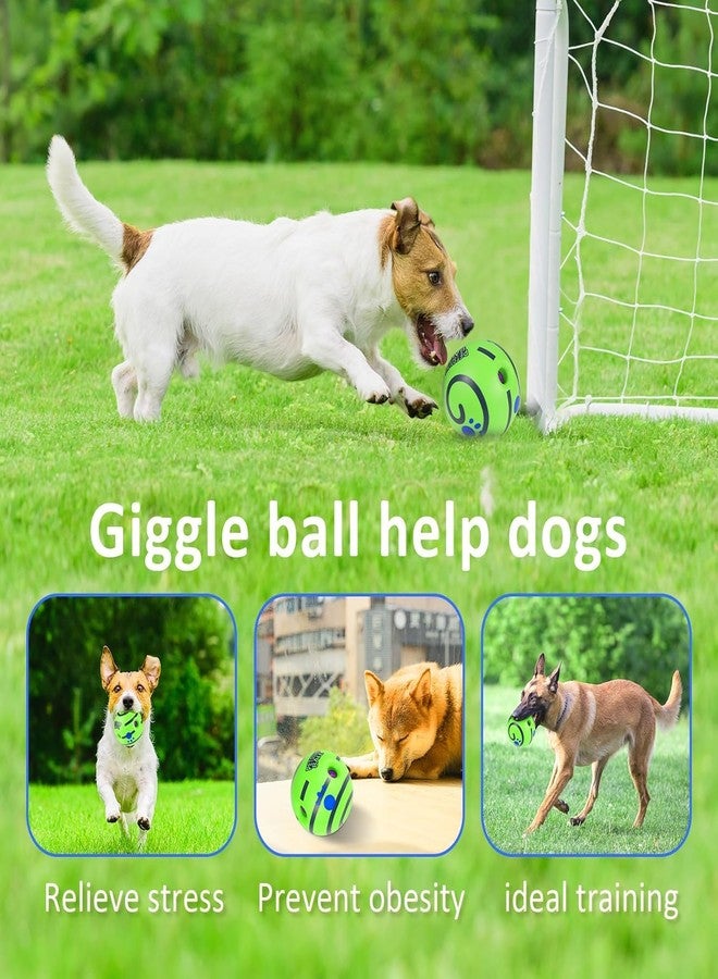 Agirav Tails Interactive Sound Ball for Dogs and Puppies| Fun Squeaky Sounds | Pet-Safe Materials| Suitable for All Dog Breeds | Size - Large Fun Giggle Sounds When Rolled or Shaken, Pets Know Best - Image 4